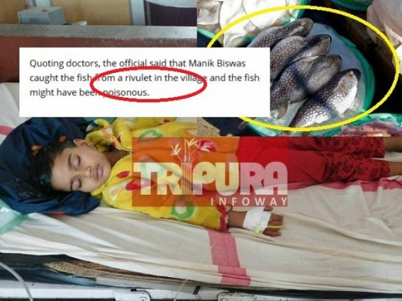â€˜Wrongâ€™ National Report on Tripura's Fish-consuming death which says â€˜Fish was caught from a riverâ€™ : No action against the fish-seller, No statement from State Govt